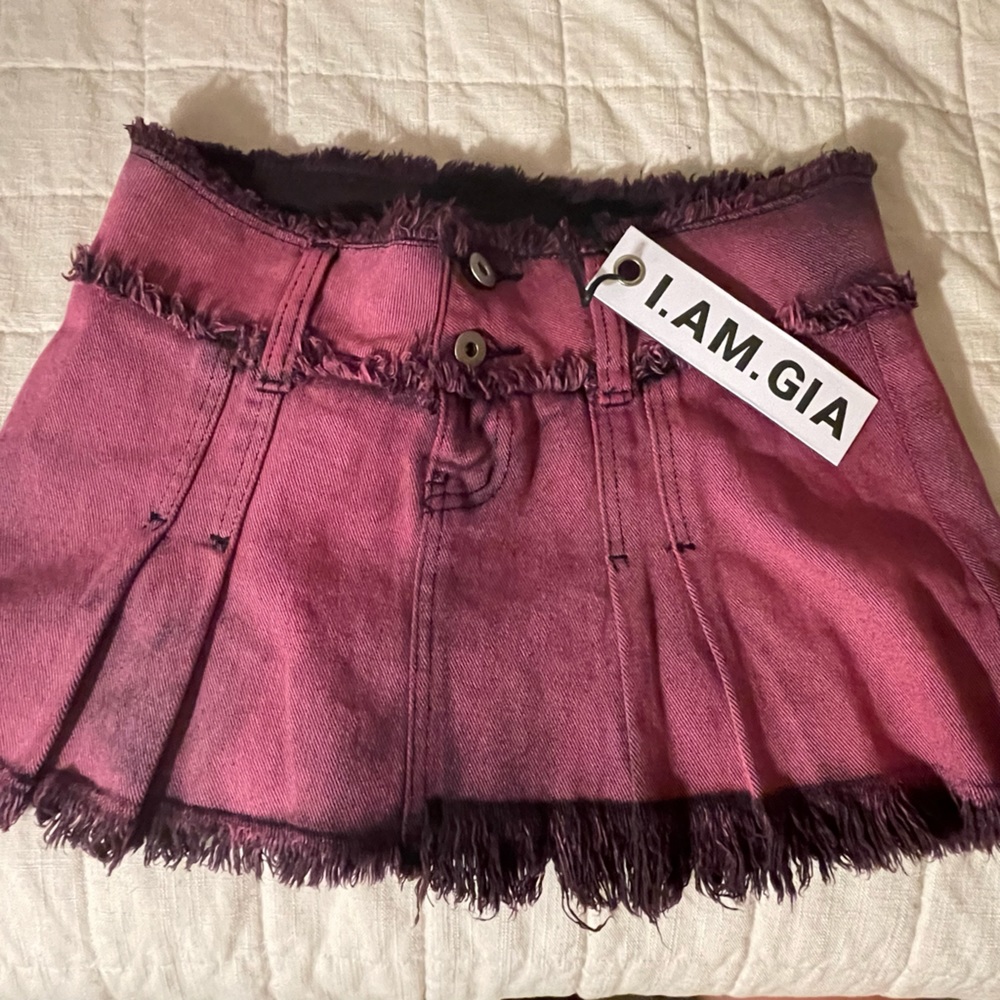 NWT I.AM.GIA Skylar Denim Skirt